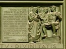 Editto di Costantino - bassorilievo porta sinistra del Duomo