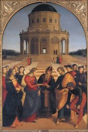 Pinacoteca di Brera - Raffaello:lo sposalizio della Vergine