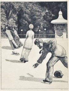 Max Klinger, Azione dalla serie Il guanto (1881)